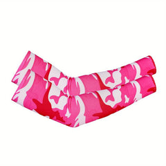 Camouflage Sunproof Ice Sleeves Outdoor Driving UV Protection Sports Gloves
