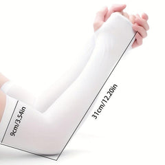 Sunproof Ice Sleeve Fingerless Gloves UV Protection for Summer