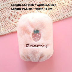 Embroidered Plush Sleeves Baby Student Warm Winter Elasticity