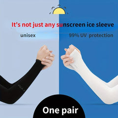 Sunscreen Ice Sleeves UV Protective Long Arm Sleeves