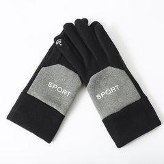 Women's Warm Fleece Touch Screen Gloves Cold Proof