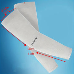 Elastic Ice Sleeves Unisex Sunproof Golf Gloves UV Protection Cycling Gloves