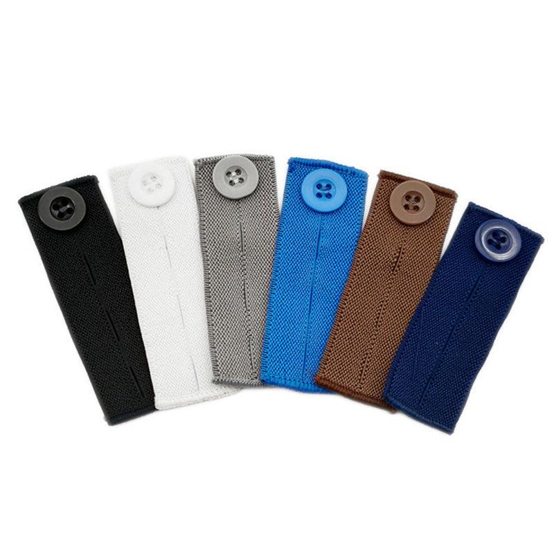 5pcs Elastic Waist Extender Button Adjustable Waistband Expanders