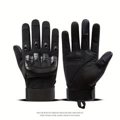 Full Finger Anti-Slip Tactical Gloves Touch Screen Adjustable Fitness Gloves