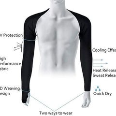 Women Sun UV Protection Ice Gloves Shawl Cuff Elasticity Sleeves