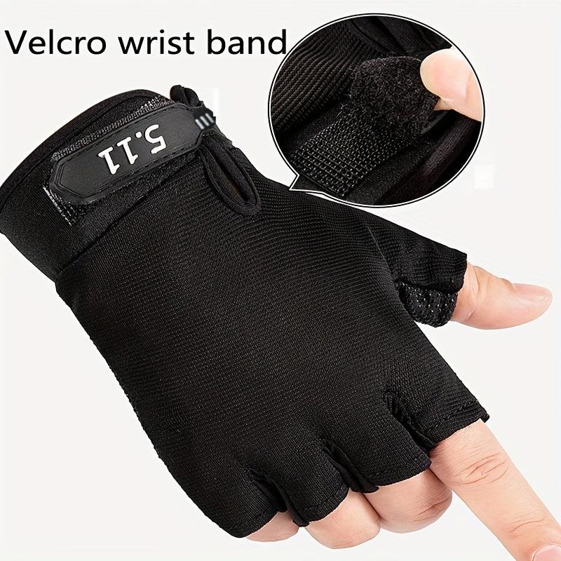 Cycling Gloves Women's Camo Half Finger Men's Outdoor Sunscreen Non slip Warm