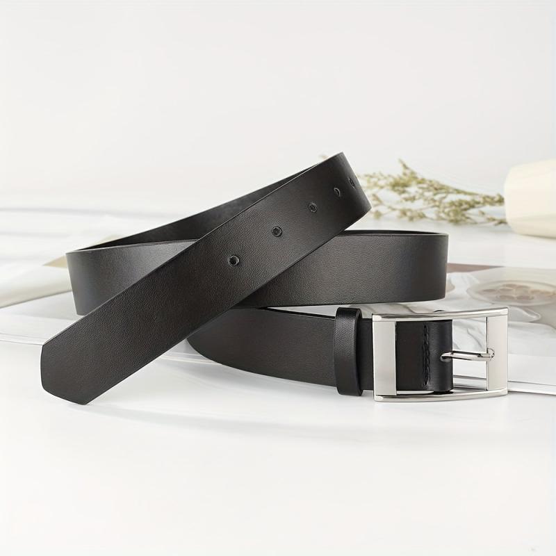 K Wide Head Japanese Character Buckle Belt