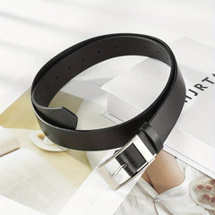 K Wide Head Japanese Character Buckle Belt