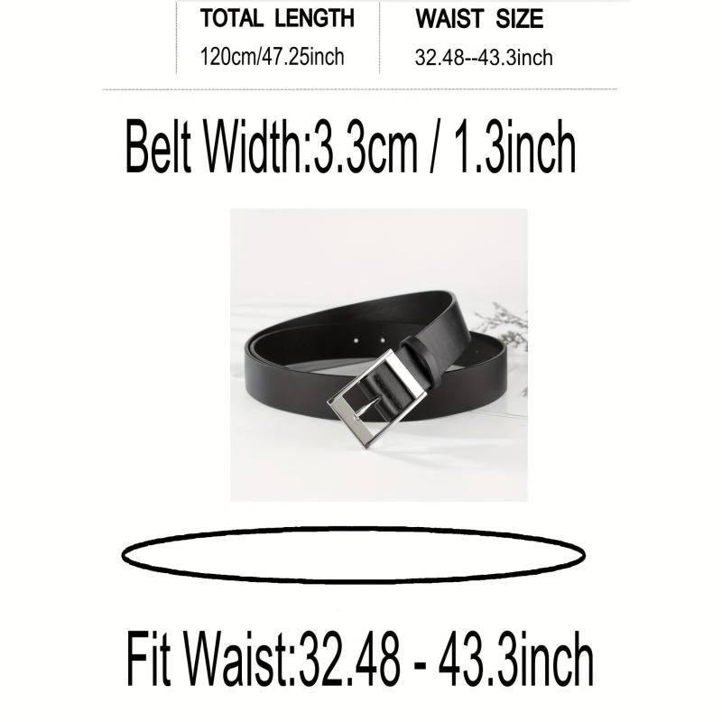 K Wide Head Japanese Character Buckle Belt