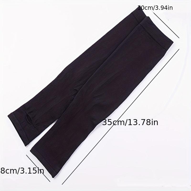 Solid Ice Sleeves Sunscreen UV Protection Sports Cycling Long Sleeves
