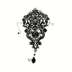 Vintage Lace Fingerless Glove for Baroque Bridal Wedding Dress