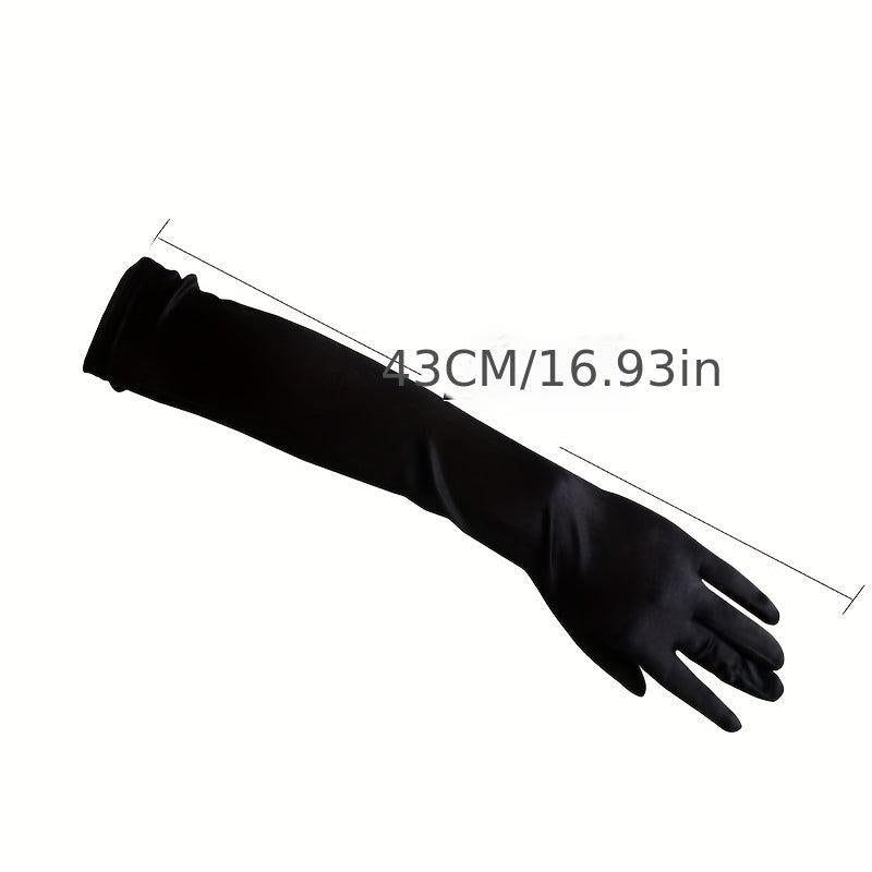 Y2K Long Mittens Over Elbow Long Gloves Women Accessories