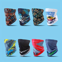 3pcs Ice Sleeves Sunproof Neck Gaiter Mask Set UV Protection Gloves
