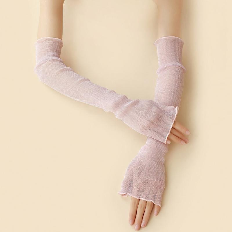 Lace Sunproof Gloves Women's UV Protection Sleeves