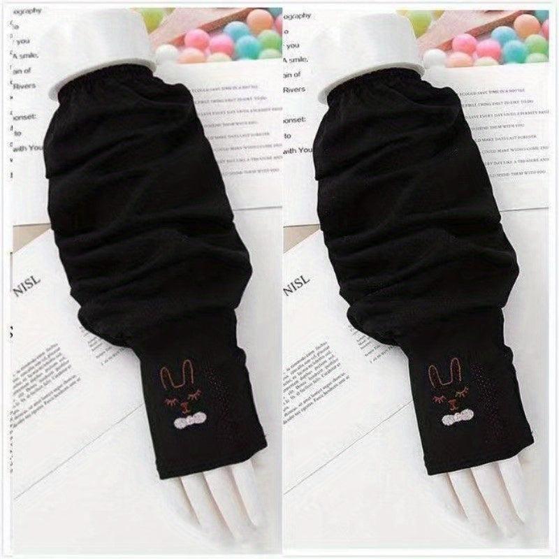 Breathable Ice Gloves UV Protection Sleeve Outdoor Riding Gloves
