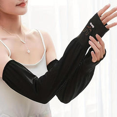 Breathable Ice Gloves UV Protection Sleeve Outdoor Riding Gloves