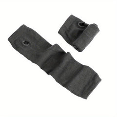 Striped Knitted Long Gloves Y2K Fingerless Gloves Unisex Hip Hop Elastic Gloves