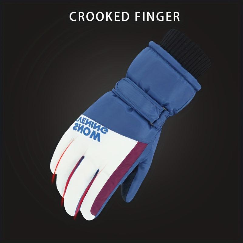 Warm Velvet Thicken Waterproof Gloves