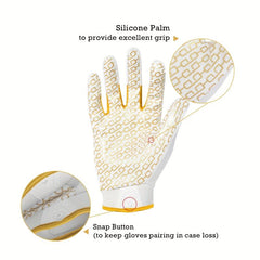 Adjustable Closure Football Gloves Sticky Wide Receiver Gloves
