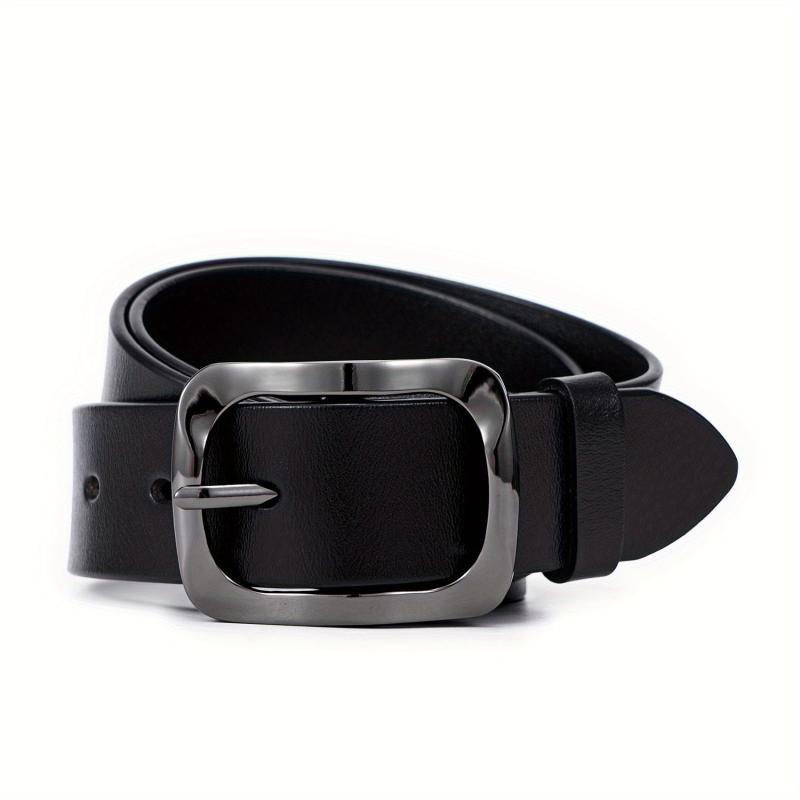 Men's Pin Buckle Cowhide Belt Casual Pants Belt