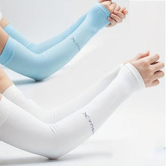 Casual Ice Sleeves UV Protection Sunproof Long Sleeve Elastic Sleeve