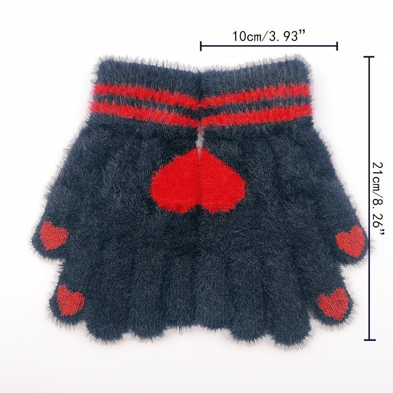 Women's Winter Touchscreen Thermal Knit Gloves