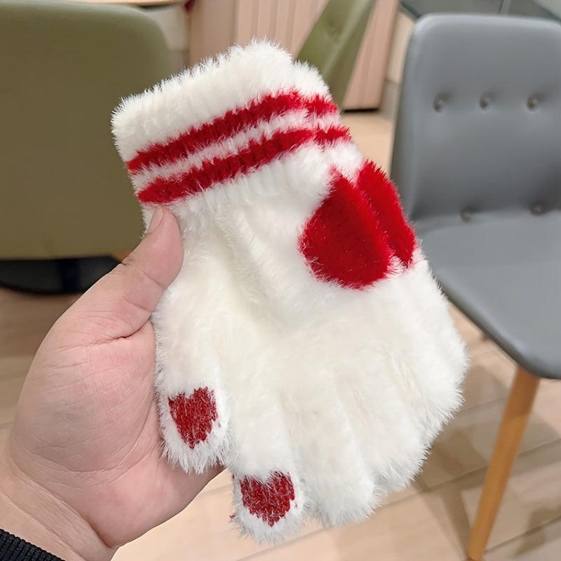 Women's Winter Touchscreen Thermal Knit Gloves