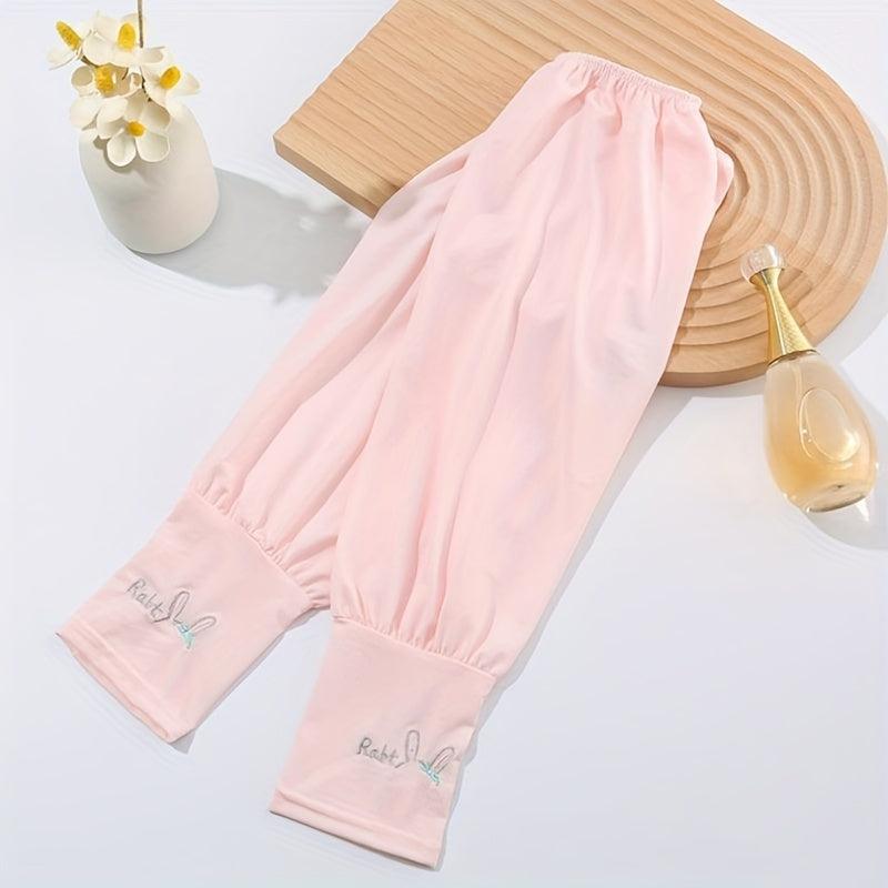 Cartoon Rabbit Arm Sleeves Unisex Sunscreen Ice Sleeves Outdoor Protection