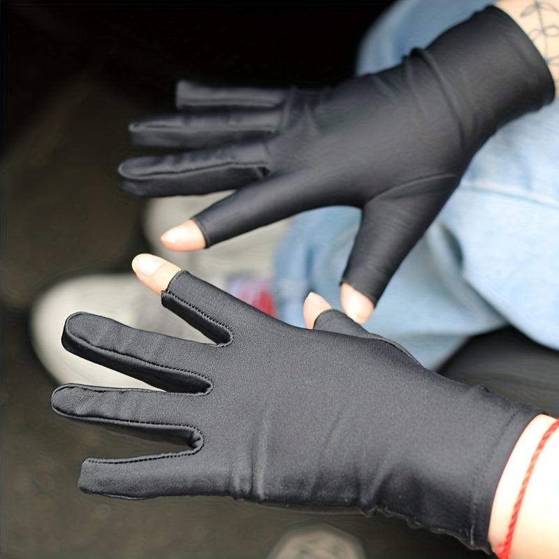 Sun Protection Gloves Breathable Quick Dry UV Touch Screen Driving Riding