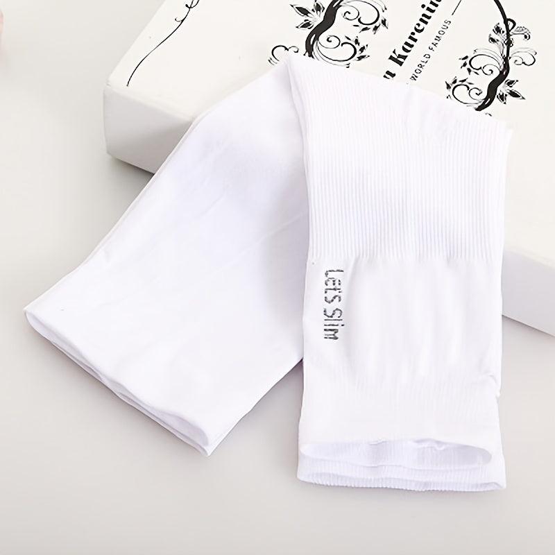 Sunproof Fingerless Gloves Unisex Ice Sleeves Cycling Sports Long Gloves