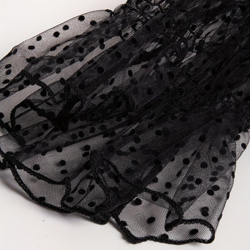 Polka Dot Lace Sunscreen Sleeves for Summer Outdoor