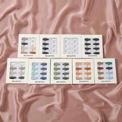 8pcs Candy Scarf Pin Plastic Safety Pins Set Brooch Shawl Clips Hijab