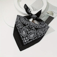 Paisley Print Bandana Hip hop Square Scarf Head Wraps Turban