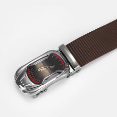 Men's Casual Nylon Tank Webbing Belt