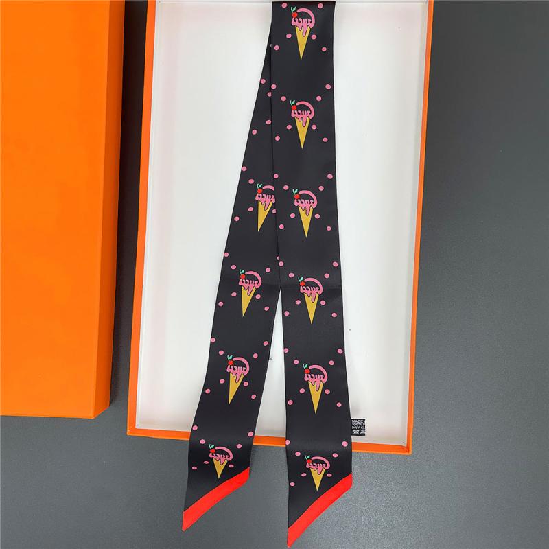 Long Hair Ribbon Skinny Scarf Headband Sash Belt Handbag Handle Charm Gift