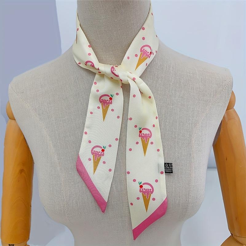 Long Hair Ribbon Skinny Scarf Headband Sash Belt Handbag Handle Charm Gift
