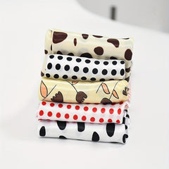 Satin Square Scarf Casual Neckerchief Bandana Head Wrap Hair Accessories