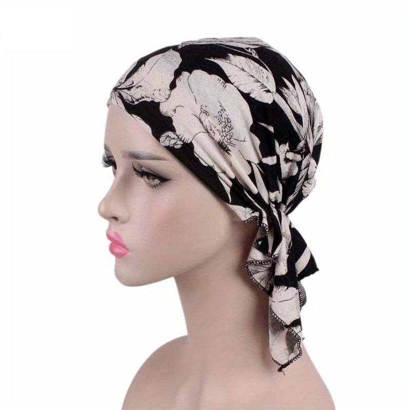Paisley Print Turban Breathable Bandana Vintage Head Wrap