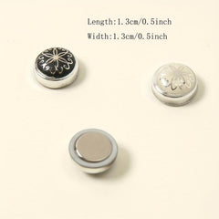 2pc Magnetic Hijab Pins Headscarf Clip Pins Scarf Fixed Buckles