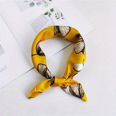 Polka Dot Print Scarf Square Neck Wrap Bandana Head Accessory