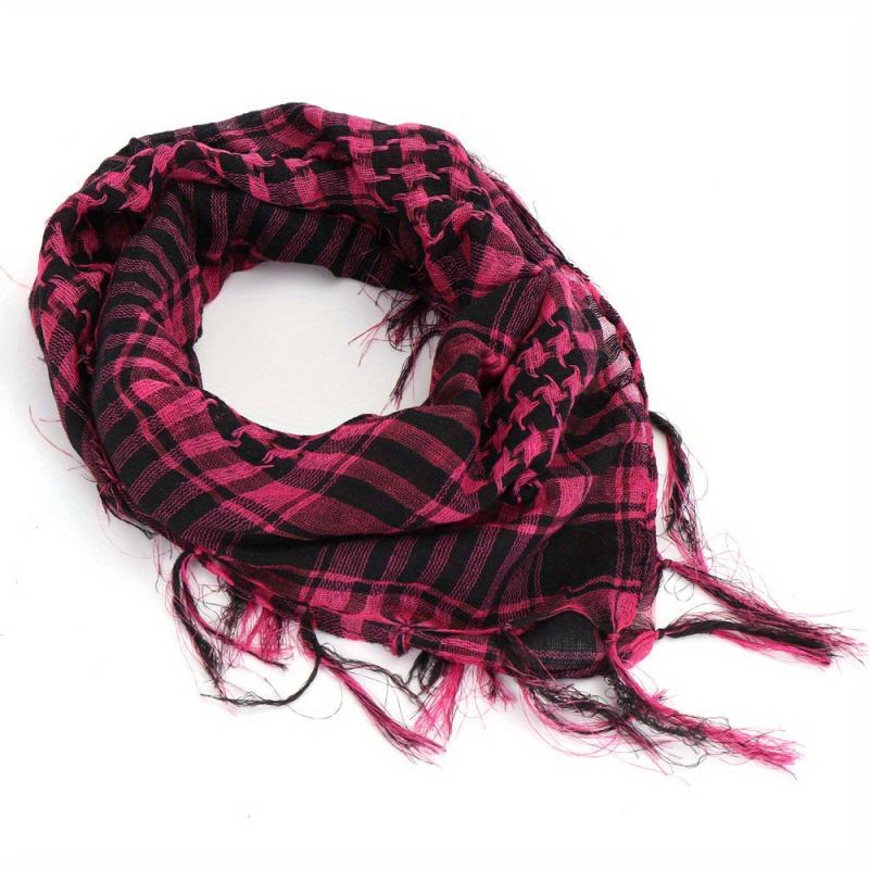 Retro Double Colors Scarf Tactical Desert Headscarf Windproof Sand-proof