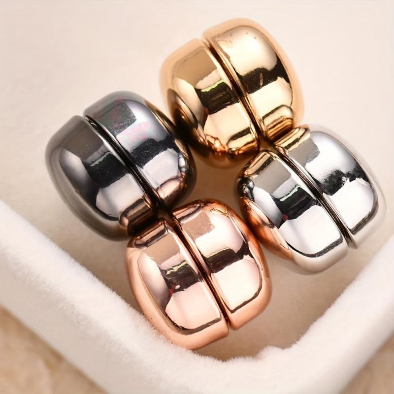 Hijab Magnetic Pin Strongest Scarf Pins Solid Buttons For Women Shawl