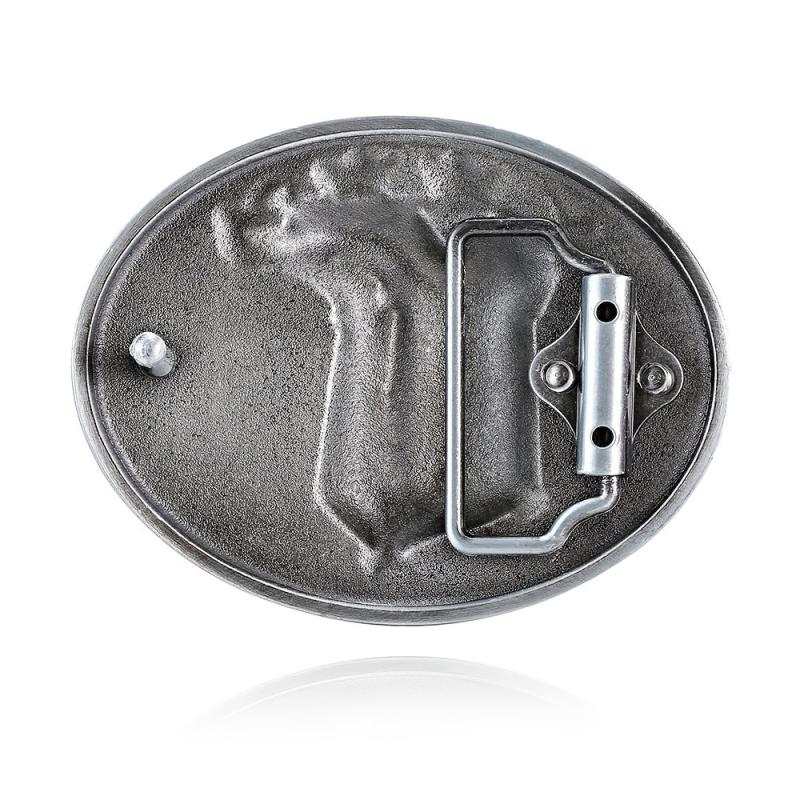 Belt Buckle Western Cowboy Style Shoes Pattern