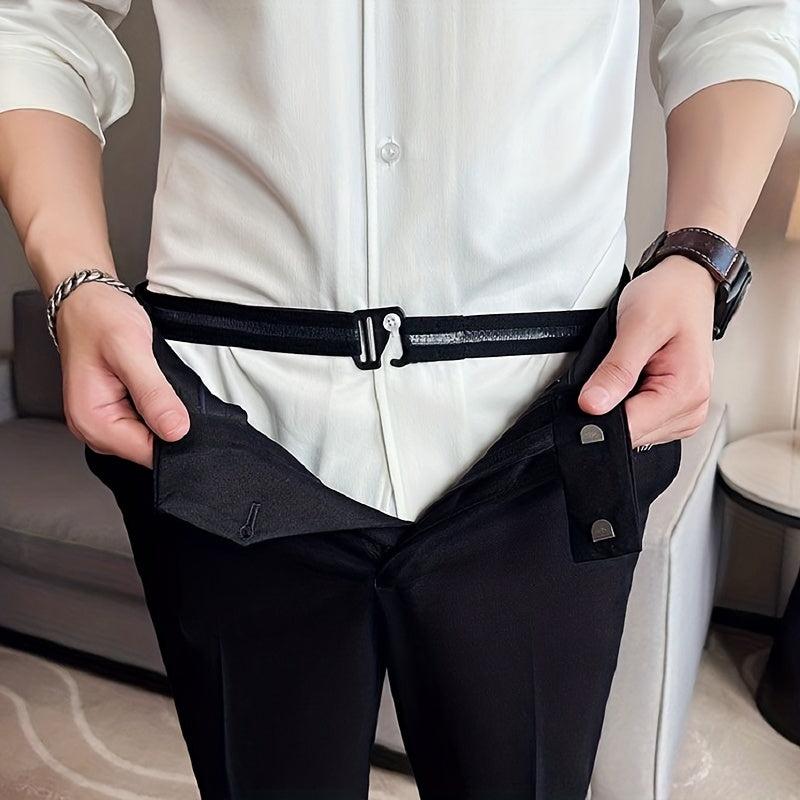 Unisex Anti Shedding Shirt Strap Silicone Elastic Tunic