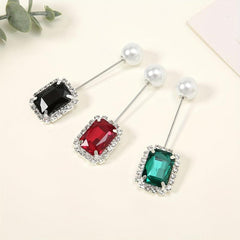 3pc Rhinestone Pin Brooch Scarf Decorative Fixed Buckle Women
