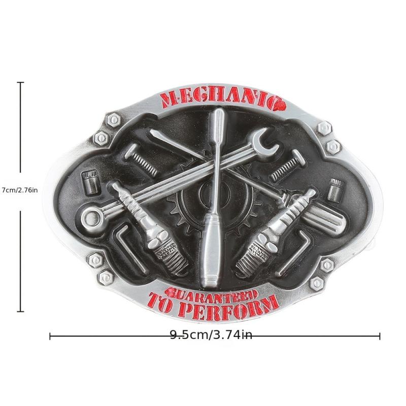 Personality Western Cowboy Men's Repair Tool Belt Buckle
