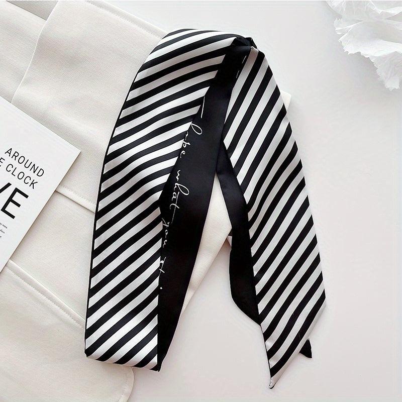 Classic Twilly Scarf for Women Hair Tie Neckwear