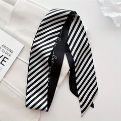 Classic Twilly Scarf for Women Hair Tie Neckwear