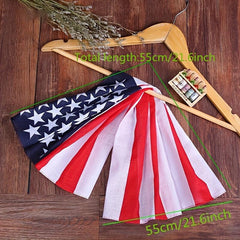 American Flag Outdoor Cycling Square Scarf Vintage Hiphop Headscarf