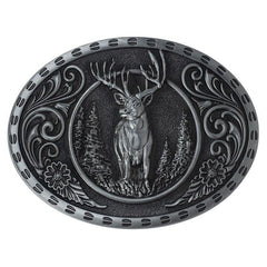 Bear Deer Skin Buckle Alloy Belt Buckle Decorative Accessory For Men